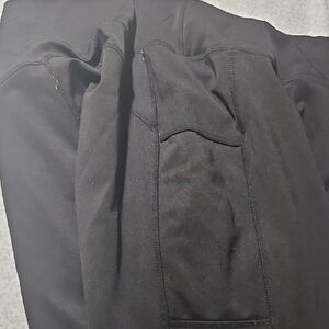 POP Fit Black Leggings with Pocket Panel